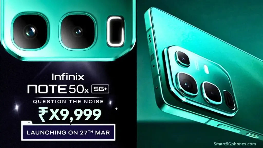 Infinix Note 50x 5G+ Launch Date, Price & Specifications in India Infinix Note 50x 5G+ Launch Date, Price & Specifications in India