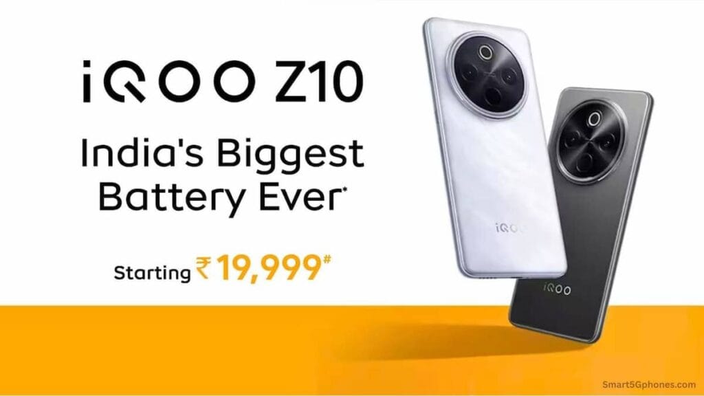 iQOO Z10 Launch, Price & Specifications India Amazon Sale iQOO Z10 Launch, Price & Specifications India Amazon Sale